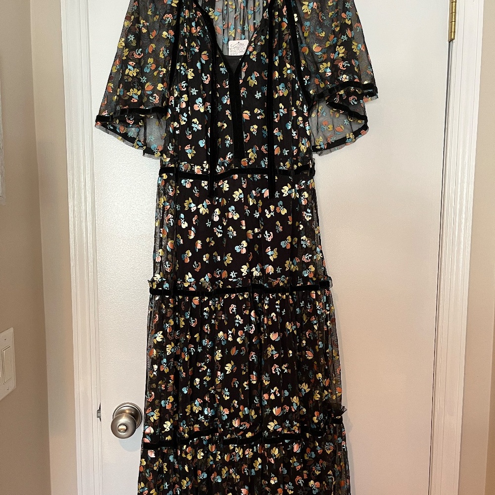 NWT Free People Floral Dress with Slip - Picture 4 of 7